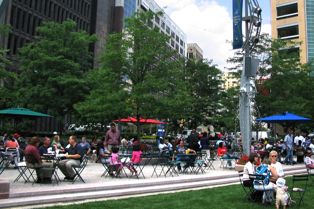 Campus Martius, Detroit, MI
